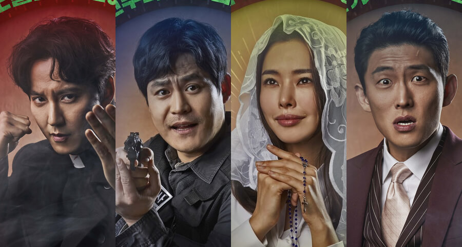 "The Fiery Priest" Dizisinin Karakter Afişleri ve Yeni Bir Fragmanı Yayımlandı