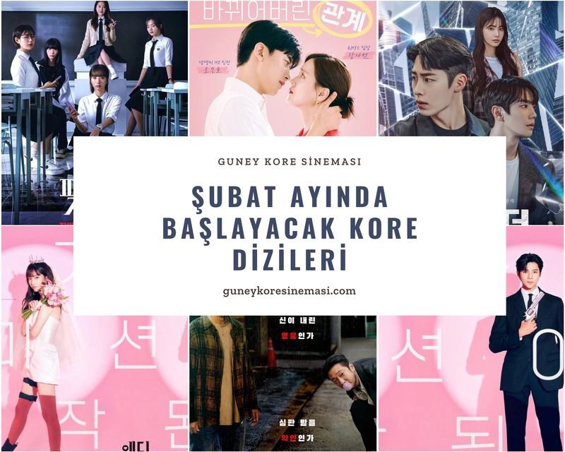 Şubat Ayında Başlayacak Kore Dizileri