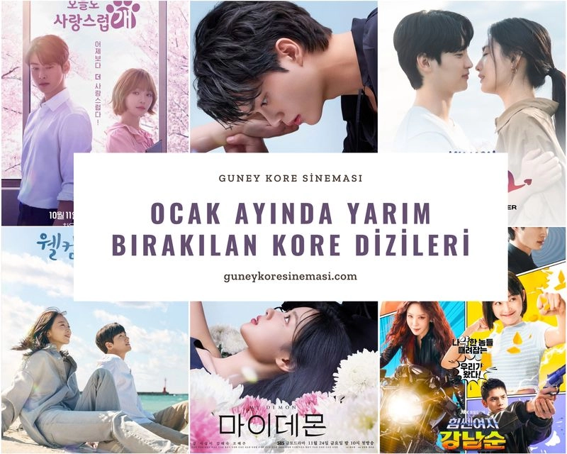 Ocak Ayında Yarım Bırakılan Kore Dizileri